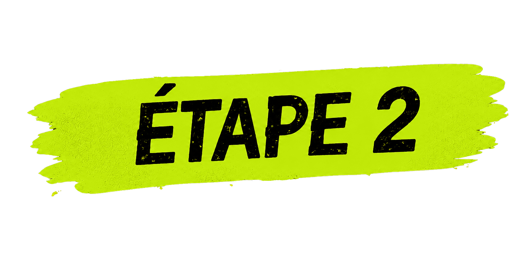 Étape 2